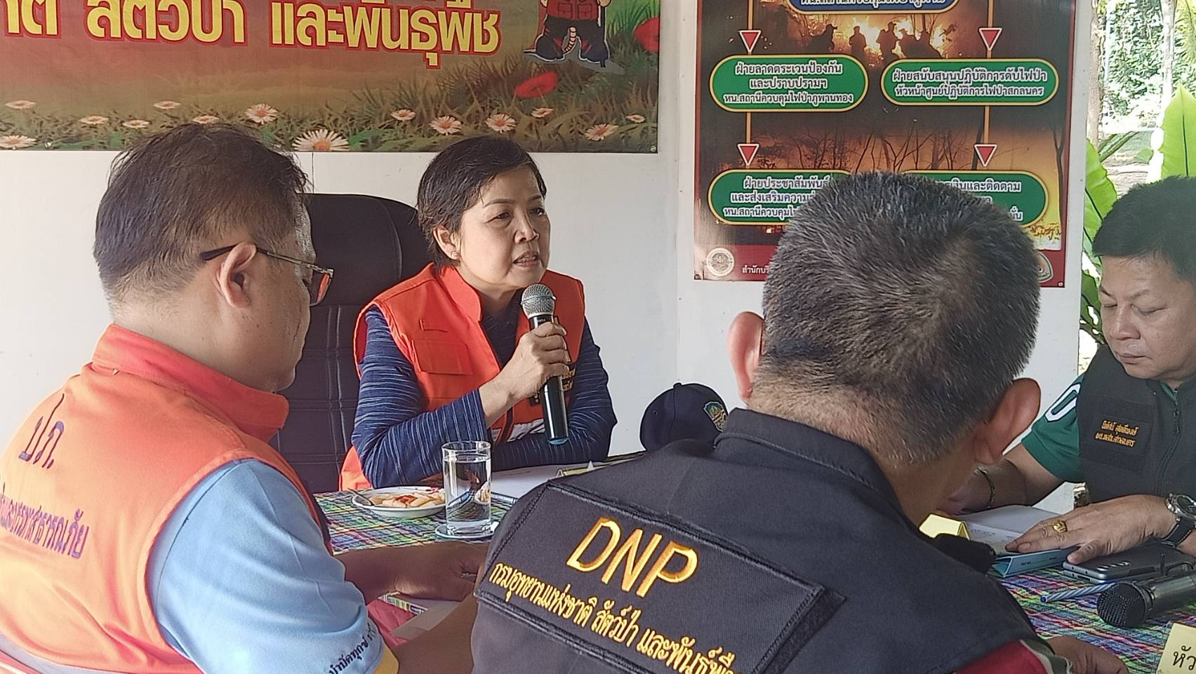 สกลนคร เตรียมพร้อมป้องกัน และแก้ปัญหาไฟป่า ลดฝุ่น PM2.5
