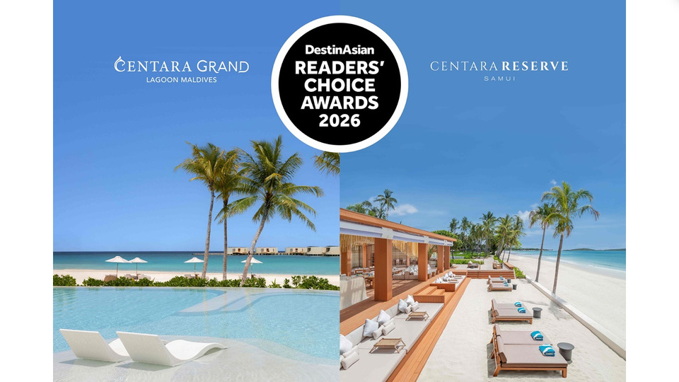 เซ็นทารา ฉลองความสำเร็จระดับสากล จากเวทีรางวัล DestinAsian Readers' Choice Awards 2026