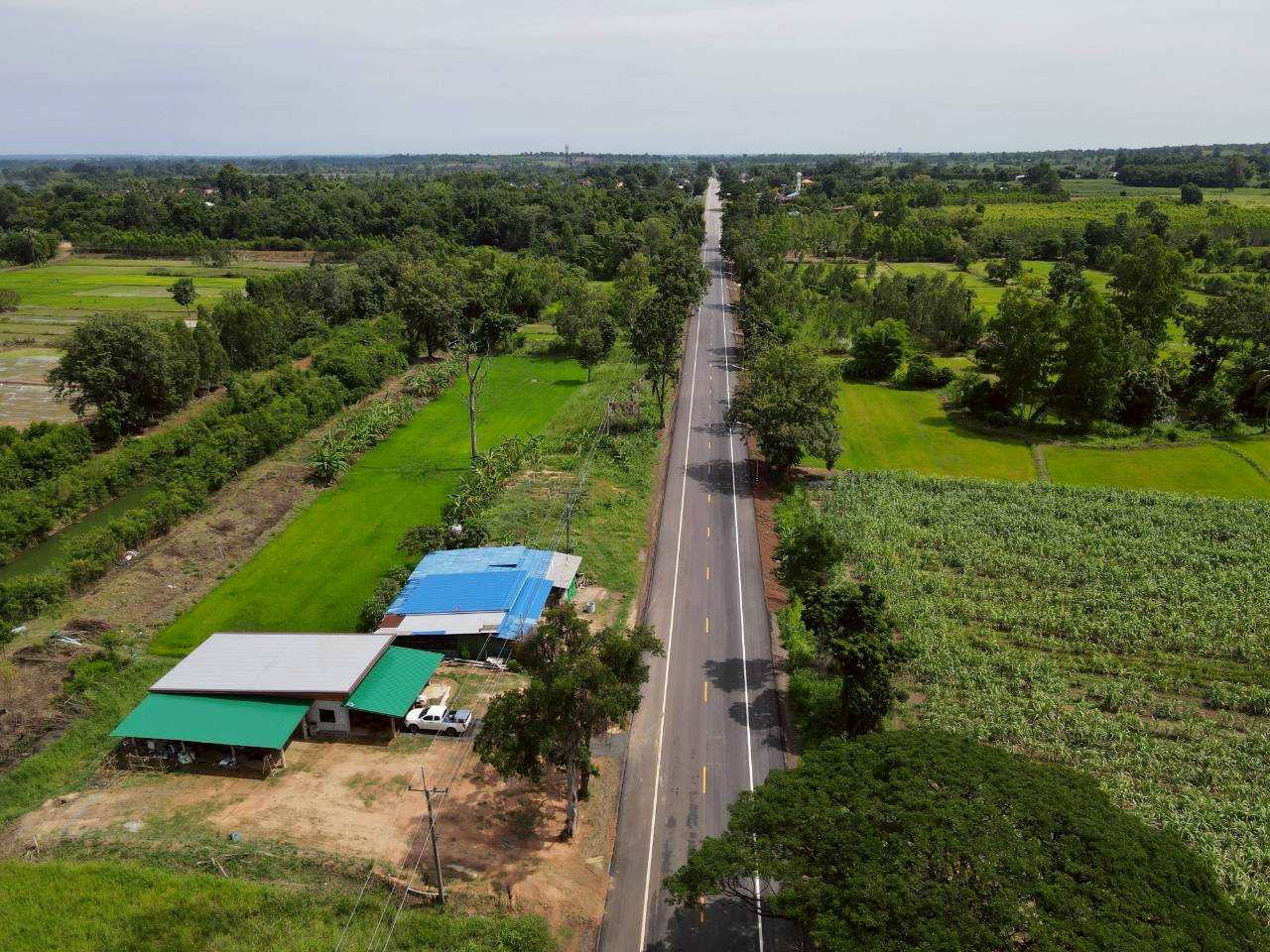 ทช.ยกมาตรฐาน ถนนสาย นม.4040 อ.ครบุรี จ.นครราชสีมา เสร็จสมบูรณ์ รองรับการเดินทางอย่างมีประสิทธิภาพ