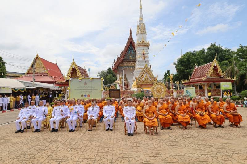 ยโสธร จัดพิธีบรรพชาอุปสมบท เฉลิมพระเกียรติ