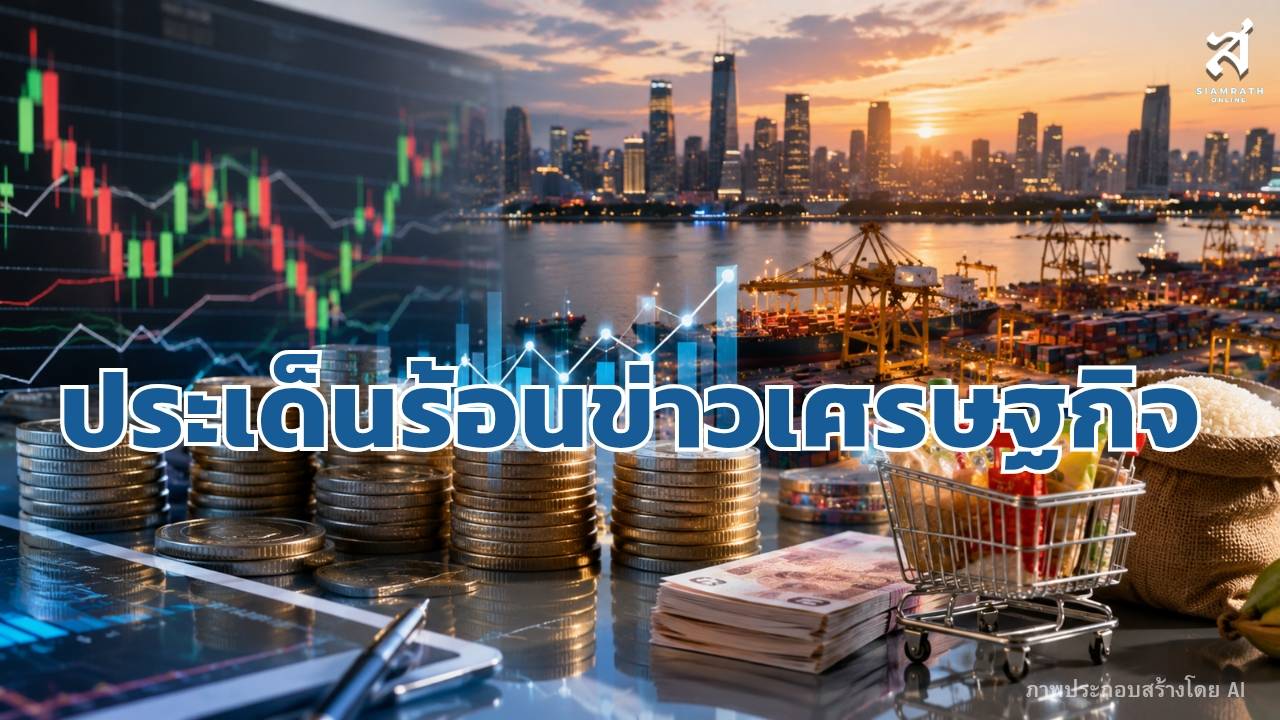 ประเด็นร้อนข่าวเศรษฐกิจ วันที่ 1 กันยายน 2569