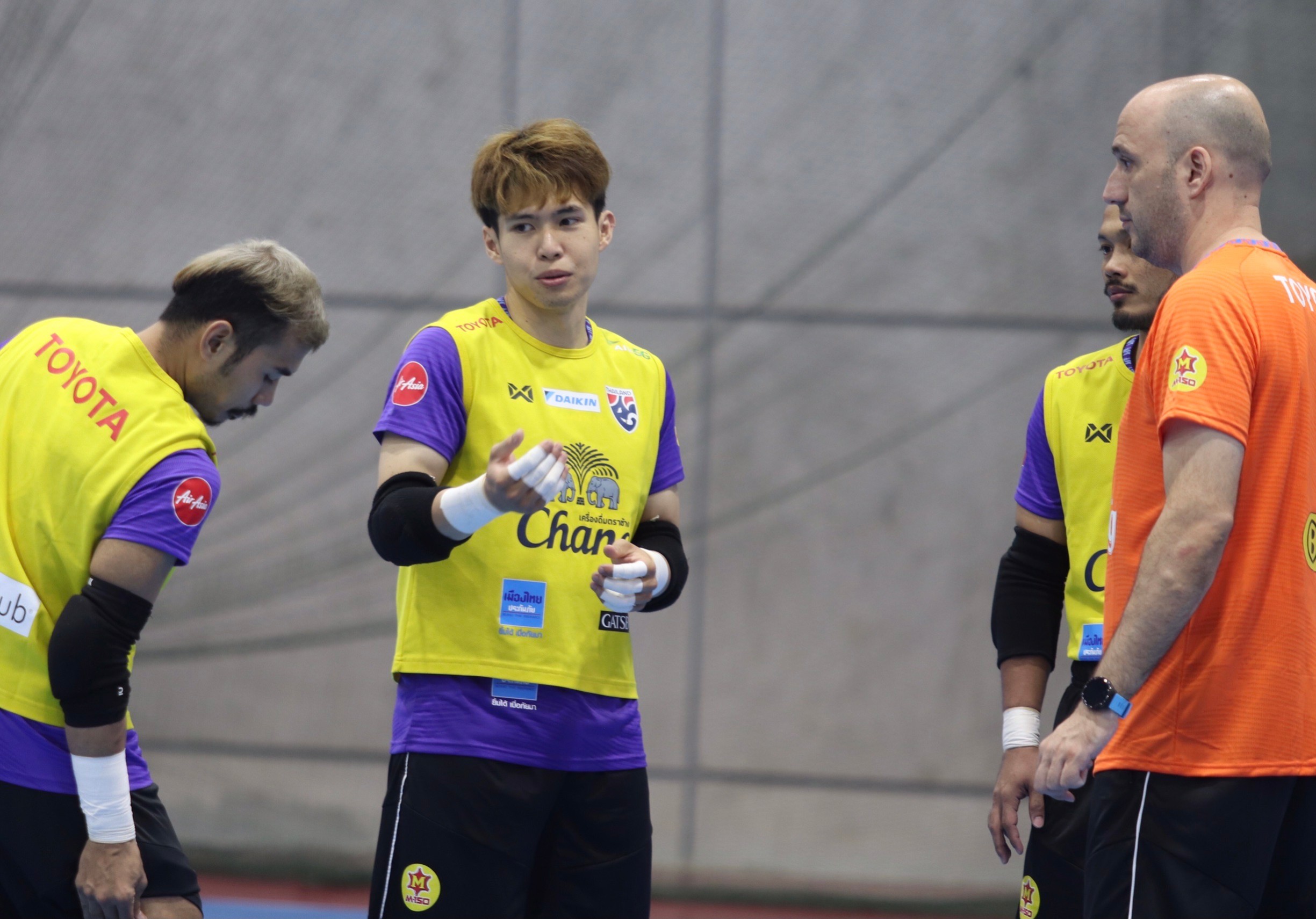 "ฟุตซอลไทย" ซ้อมเข้มต่อเนื่อง "โค้ชเซซาร์" วางคิวอุ่น "ฟุตซอลไทยอาร์มี่" 31 ก.ค. นี้