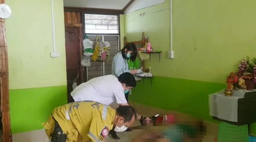 สยองสุนัขบางแก้ววัย 2 เดือนแทะศพยายนอนตาย