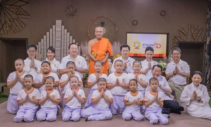พิธีลาสิกขา “สามเณร ปลูกปัญญาธรรม ปี 6”