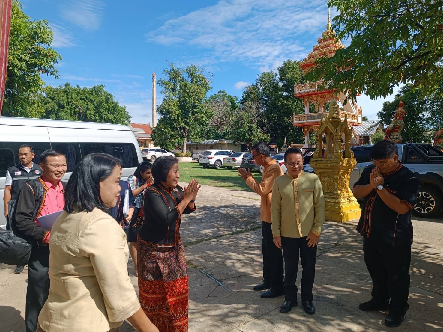 ผู้ตรวจกรมการพัฒนาชุมชน ลงพื้นที่ศรีสะเกษ คัดเลือกข้าราชการ ลูกจ้าง  พนักงานดีเด่น ประจำปี พ.ศ. 2568  
