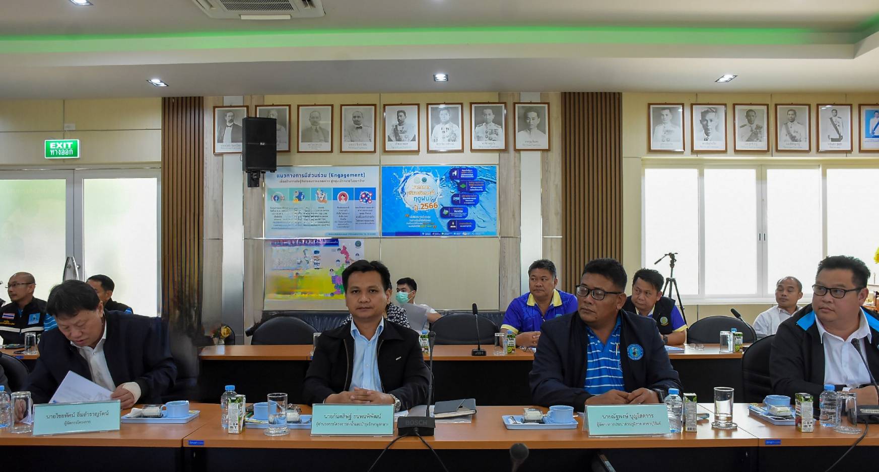  รองเลขาฯ สำนักงานทรัพยากรน้ำแห่งชาติลงพื้นที่บุรีรัมย์เตรียมรับมือฝนและผลกระทบจากเอลนีโญ
