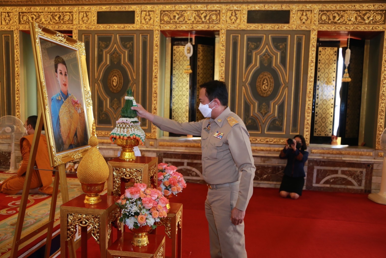 อธิบดีกรมโยธาฯ เป็นประธานในพิธีเจริญพระพุทธมนต์บำเพ็ญกุศลถวายแด่ สมเด็จพระเจ้าลูกเธอ เจ้าฟ้าพัชรกิติยาภา ให้ทรงหายจากพระอาการประชวร