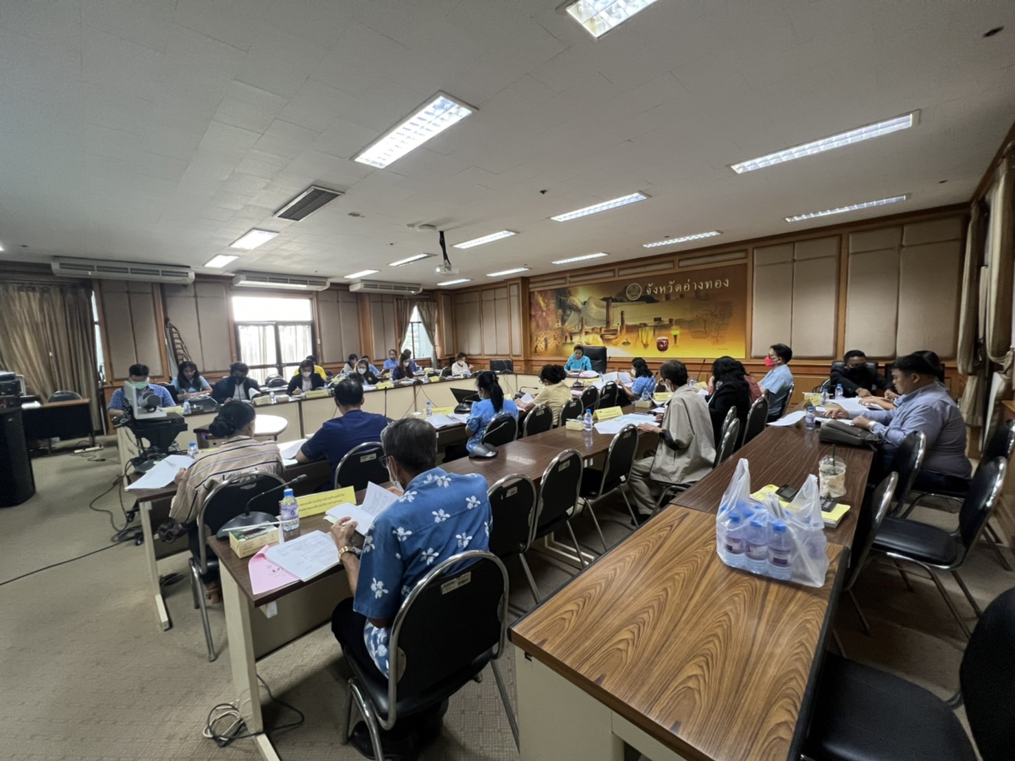 พม.อ่างทอง จัดประชุมคณะอนุกรรมการส่งเสริมและพัฒนาคุณภาพชีวิตคนพิการ