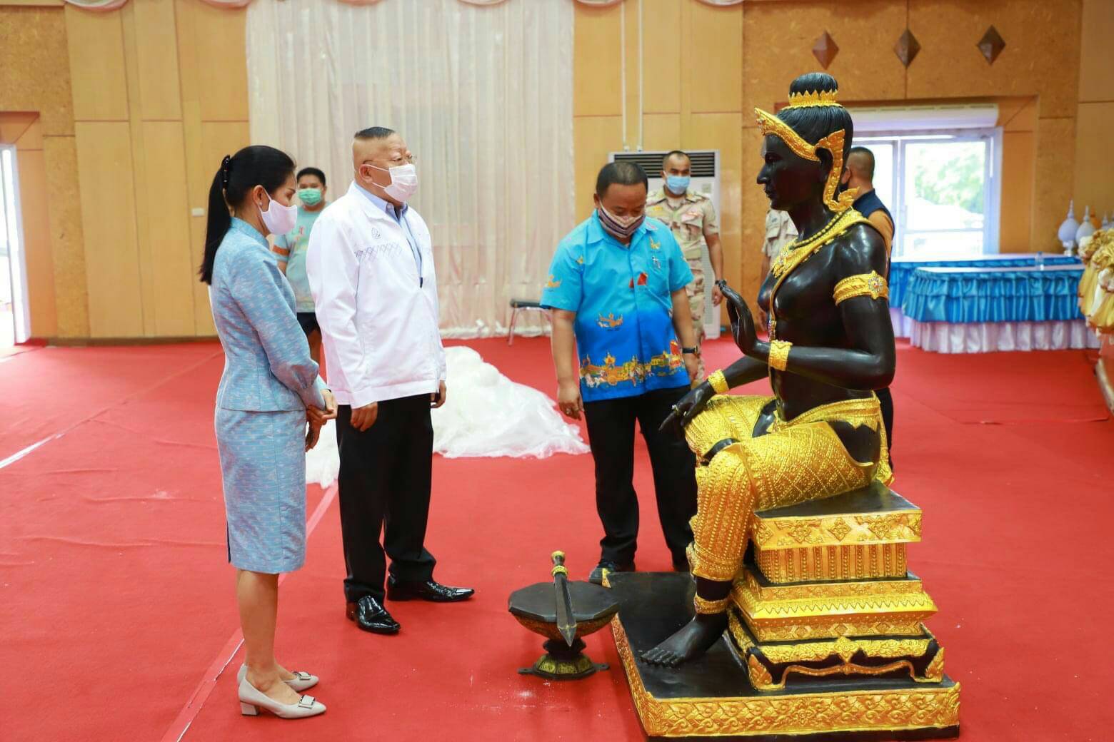 จังหวัดยโสธรเชิญร่วมพิธีเจริญพระพุทธมนต์และเทวาภิเษกรูปหล่อองค์พญาแถน