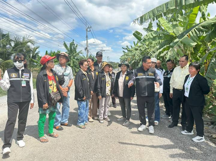 ลงพื้นที่ติดตามการปรับปรุงถนนทวีวัฒนา 1
