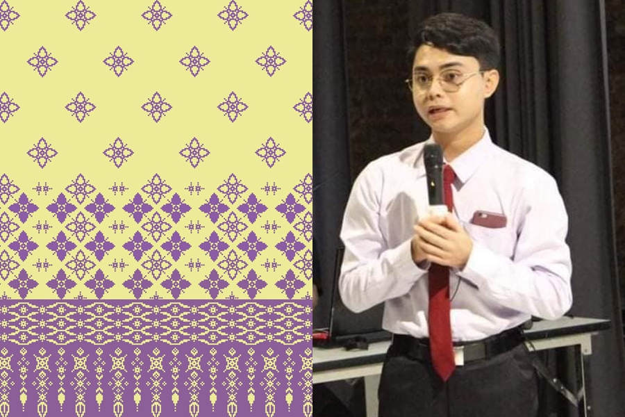 “เฟื่องฟ้ารุ่งเรืองเมืองสงขลา” ผลงานนศ.ศิลปกรรม มรภ.สงขลา     คว้าชนะเลิศออกแบบลายผ้าพื้นถิ่น