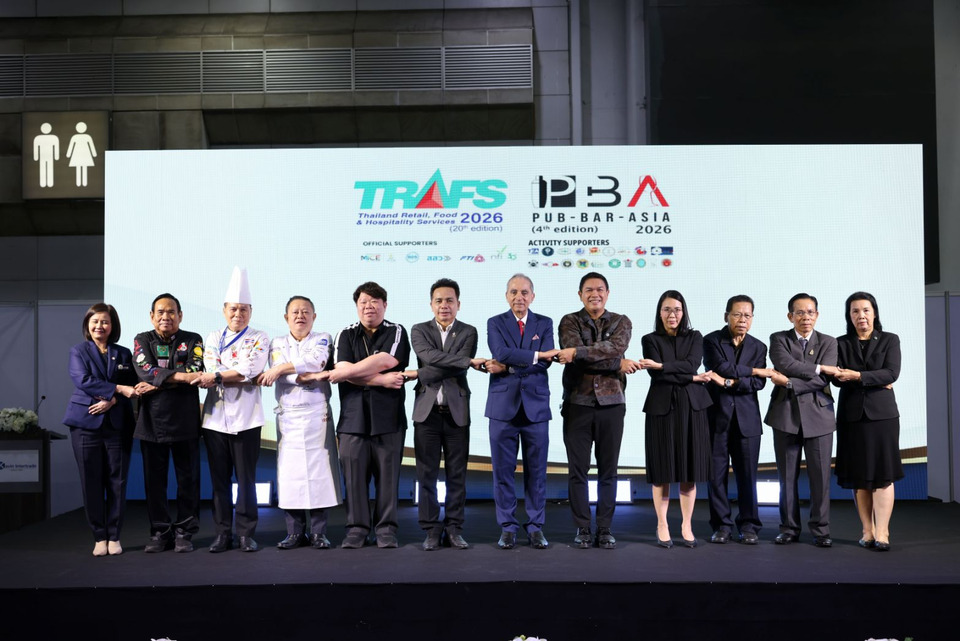 เปิดฉาก 2 งานใหญ่ TRAFS และ PUB BAR ASIA 2026 หนุนศักยภาพไทยผู้นำด้านอาหารเครื่องดื่มแห่งเอเชีย