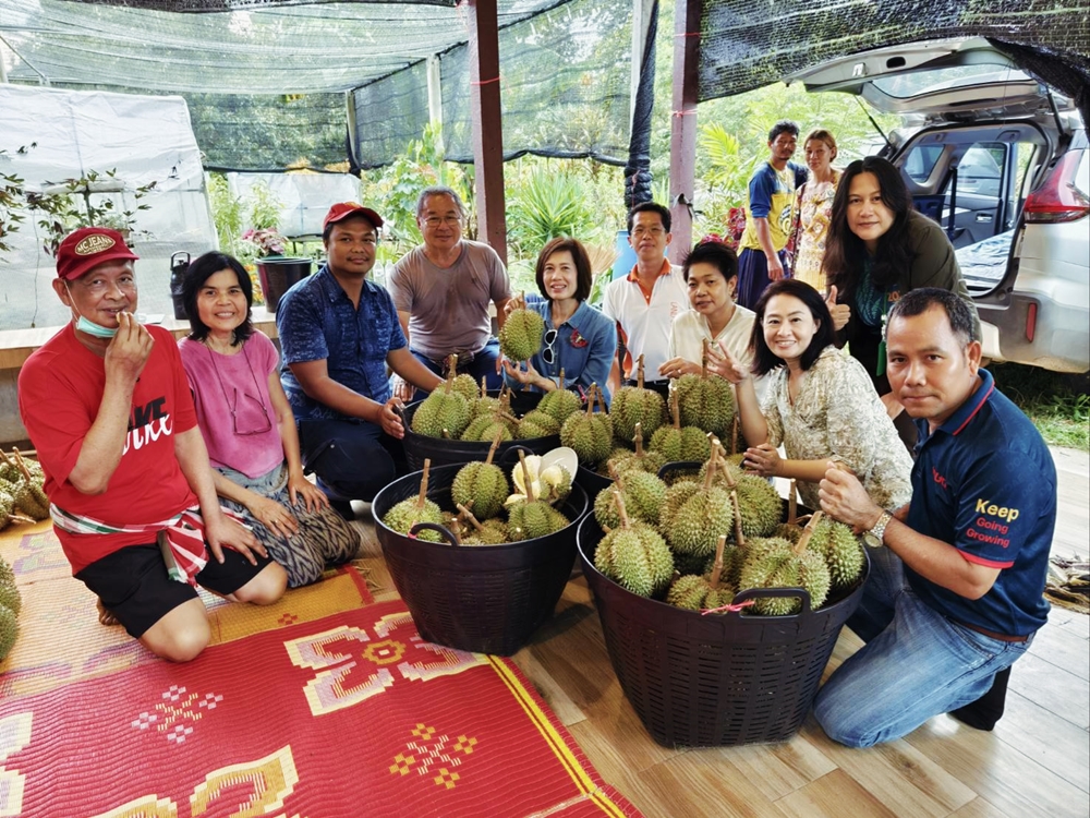 นอภ.ทองผาภูมิ กาญจนบุรี เป็น ปธ.เปิดการประชุมเตรียมจัดงาน เทศกาลผลไม้ 