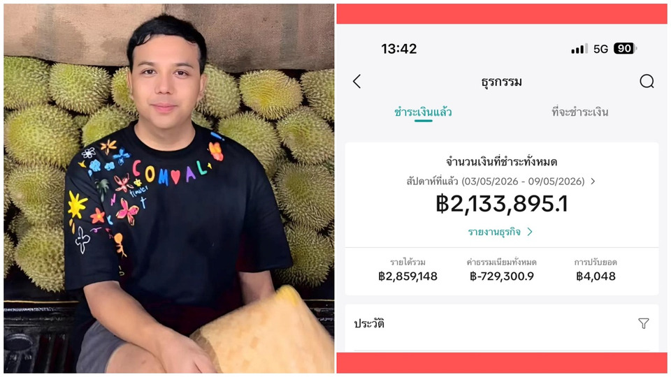 “แพรรี่ ไพรวัลย์”แจงไม่ปักตะกร้าขายทุเรียน TikTok หลังโดนค่าธรรมเนียมกว่า 7 แสนบาท