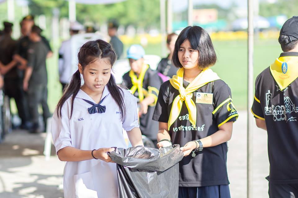 เรื่องเล่า..นักเรียนจิตอาสาเมืองสองแคว