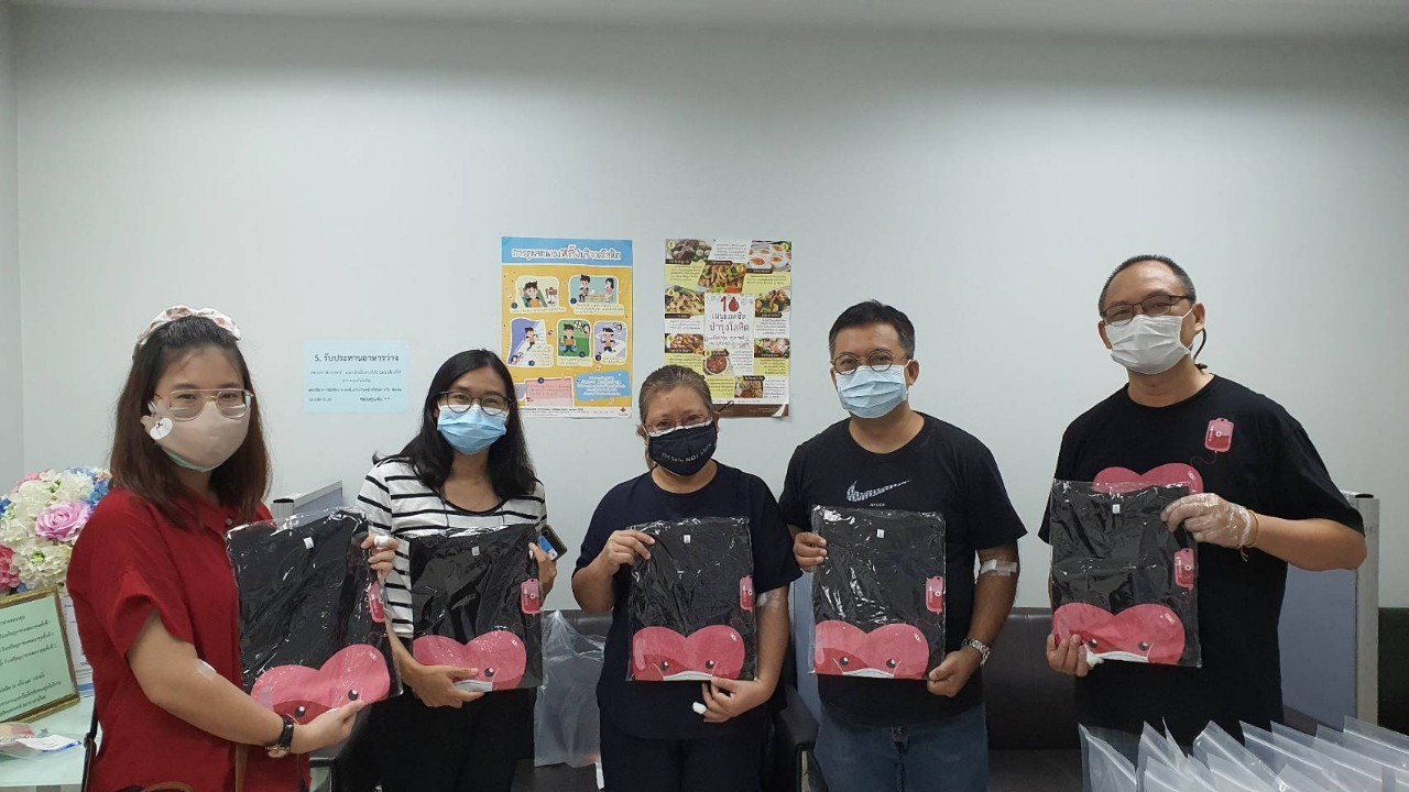 สื่อมวลชนร่วมบริจาคโลหิตกับสมาคมนักข่าวนักหนังสือพิมพ์แห่งประเท ศไทย ครั้งที่ 23