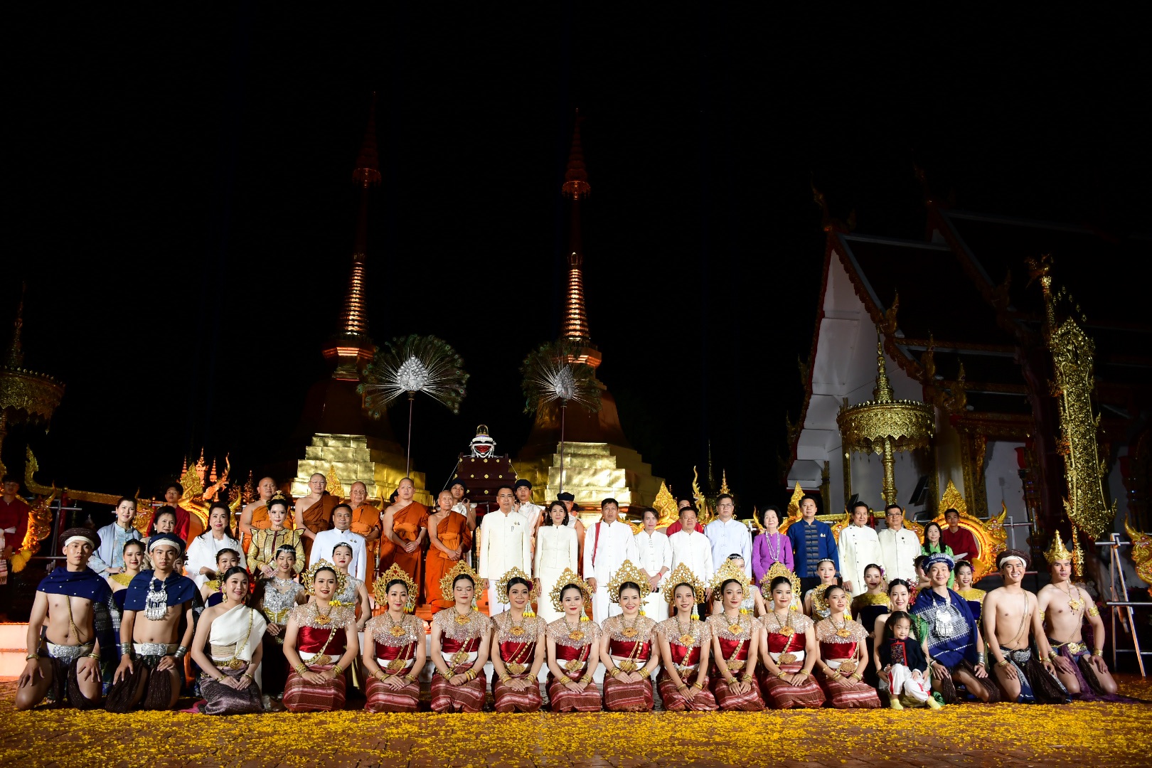 พระธาตุดอยตุง จังหวัดเชียงราย จัดงานประเพณี “ต๋ามฮอยศรัทธา 2007 ปี่ เมินมา หกเป็งวันทา ไหว้สาพระมหาชินธาตุเจ้าดอยตุง” 