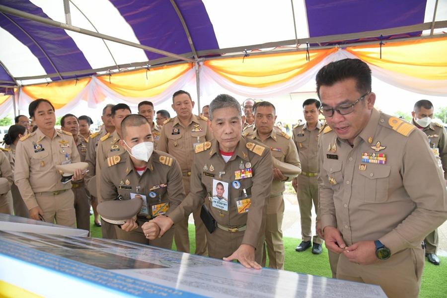 องคมนตรีติดตามโครงการพัฒนาแหล่งน้ำอันเนื่องมาจากพระราชดำริ จ.บึงกาฬ