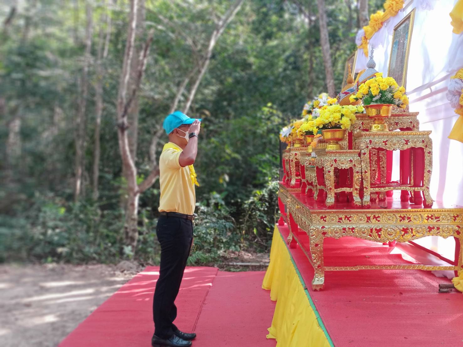 อ.บัวเชดจิตอาสา ร่วมทำกิจกรรม “เราทำความดีเพื่อชาติ ศาสน์ กษัตริย์”  ปรับปรุงภูมิทัศน์อ่างเก็บน้ำบ้านจรัส เนื่องในวันยุทธหัตถี
