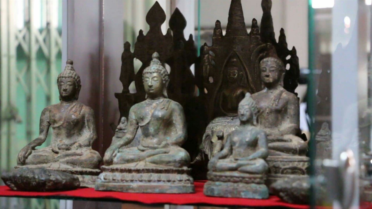 ฮือฮา!พบพระพุทธรูปโบราณยุคทวารวดี-ลพบุรี อายุกว่า 1,000 ปี