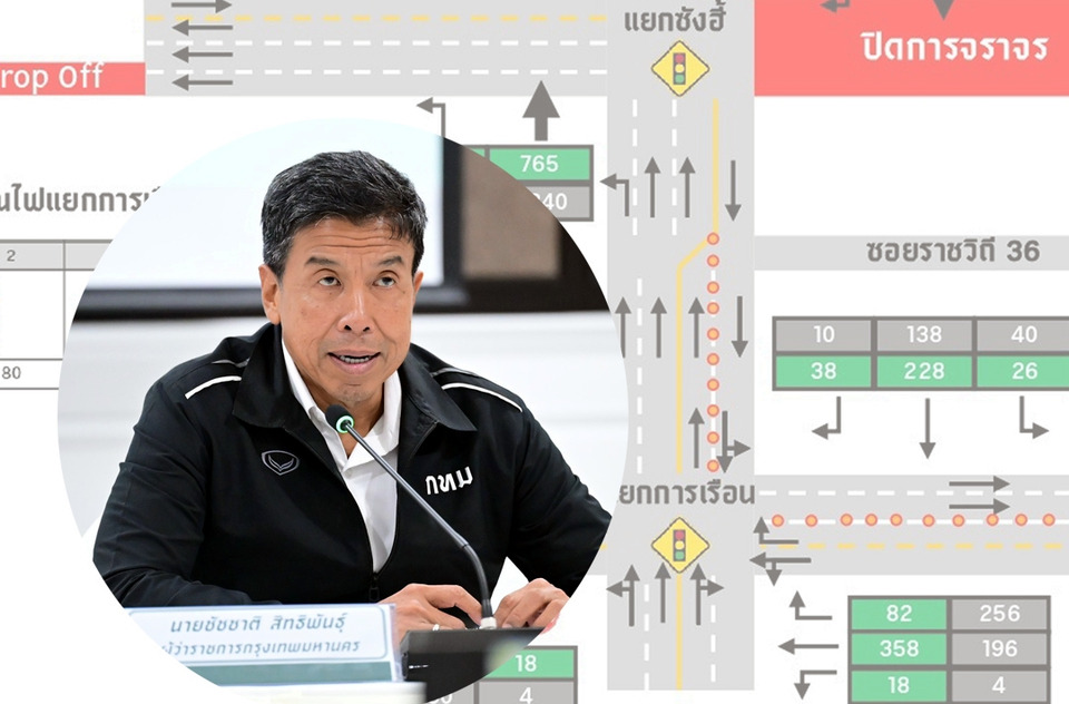 "กทม." เปิดแผนการจัดการจราจร "ถนนสามเสน" ปรับช่องจราจร-ไฟสัญญาณ อำนวยความสะดวกผู้ปกครองช่วงเปิดเทอม