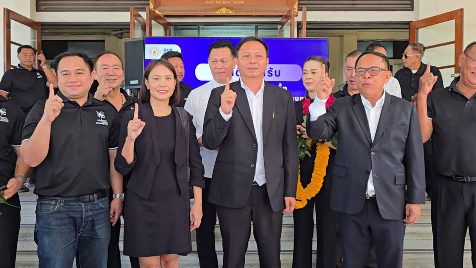 เลือกตั้งนายก อบจ.นนทบุรีคึกคัก “นฤพนธ์ เย็นประเสริฐ” หลานอดีตนายกฯ ลงสมัครได้เบอร์ 1 กลุ่มผึ้งหลวงหนุนเต็มที่
