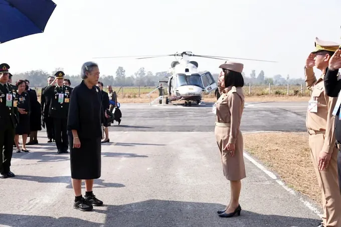 ผวจ.ฉะเชิงเทรา เฝ้ารับเสด็จฯ "กรมสมเด็จพระเทพฯ" เปิดประชุมวิชาการ อกท. ครั้งที่ 46