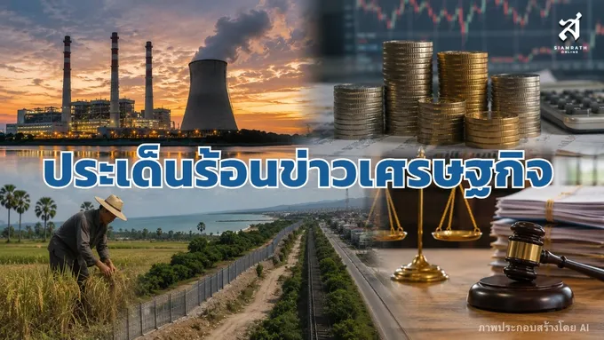 ประเด็นร้อนข่าวเศรษฐกิจ วันที่ 3 กันยายน 2569