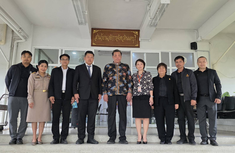 อธ.อัยการภาค 1 ตรวจนนทบุรีกำชับสางสำนวนค้าง ยุติธรรมไม่ล่าช้า