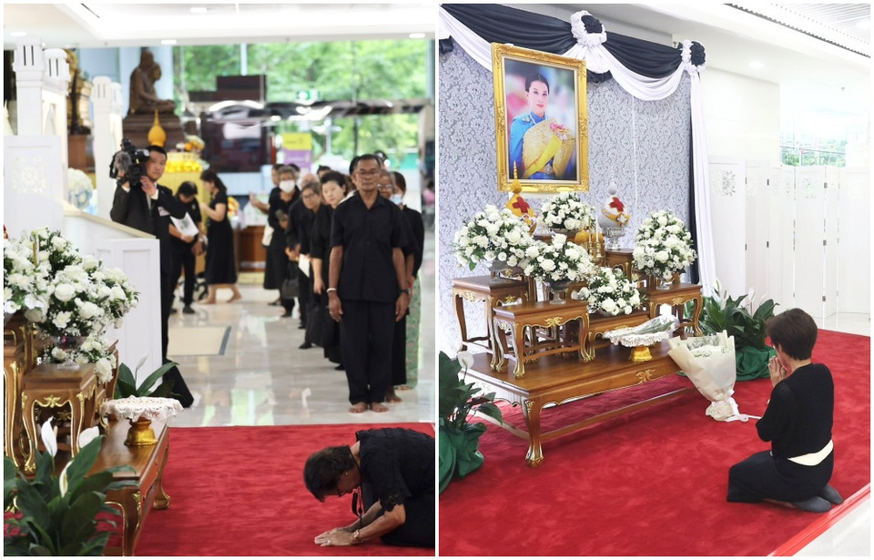 พสกนิกรเนืองแน่น! โรงพยาบาลจุฬาลงกรณ์ เปิดลงนามถวายความอาลัย “เจ้าฟ้าพัชรกิติยาภาฯ” ณ โถงชั้น 1อาคารภูมิสิริมังคลานุสรณ์