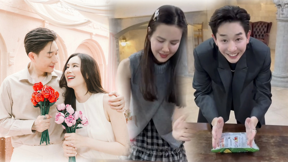 สามีมีไว้แซว! “บอย อนุวัฒน์” อึ้งหนัก เมื่อ “เจี๊ยบ พิจิตตรา” โชว์แกะขนมขั้นเทพ จากง่าย…กลายเป็นยาก ซะงั้น!!