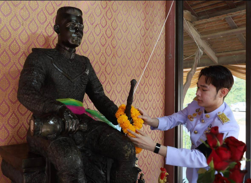 “อบต.เอกราช” จัดพิธีวันยุทธหัตถี รำลึกพระมหากรุณาธิคุณสมเด็จพระนเรศวรมหาราช