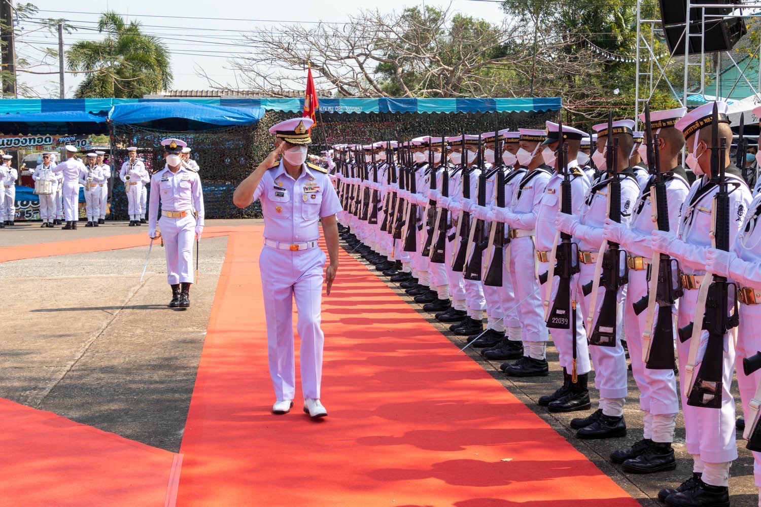 ทัพเรือภาคที่ 1 จัดงานวันวีรกรรมทหารเรือไทยในยุทธนาวีที่เกาะช้าง ประจำปี 2566