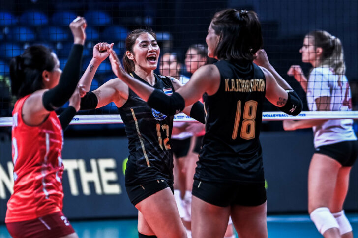 ฉุดไม่อยู่! "นักตบสาวไทย" ระเบิดฟอร์มย้ำแค้น "แคนาดา" 3 เซ็ตรวด