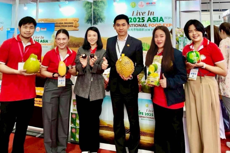 อ.ต.ก. ปลื้มตลาดจีนชื่นชอบสินค้าเกษตรไทย ชูโอกาสขยายตลาดเพิ่มรายได้เกษตรกร
