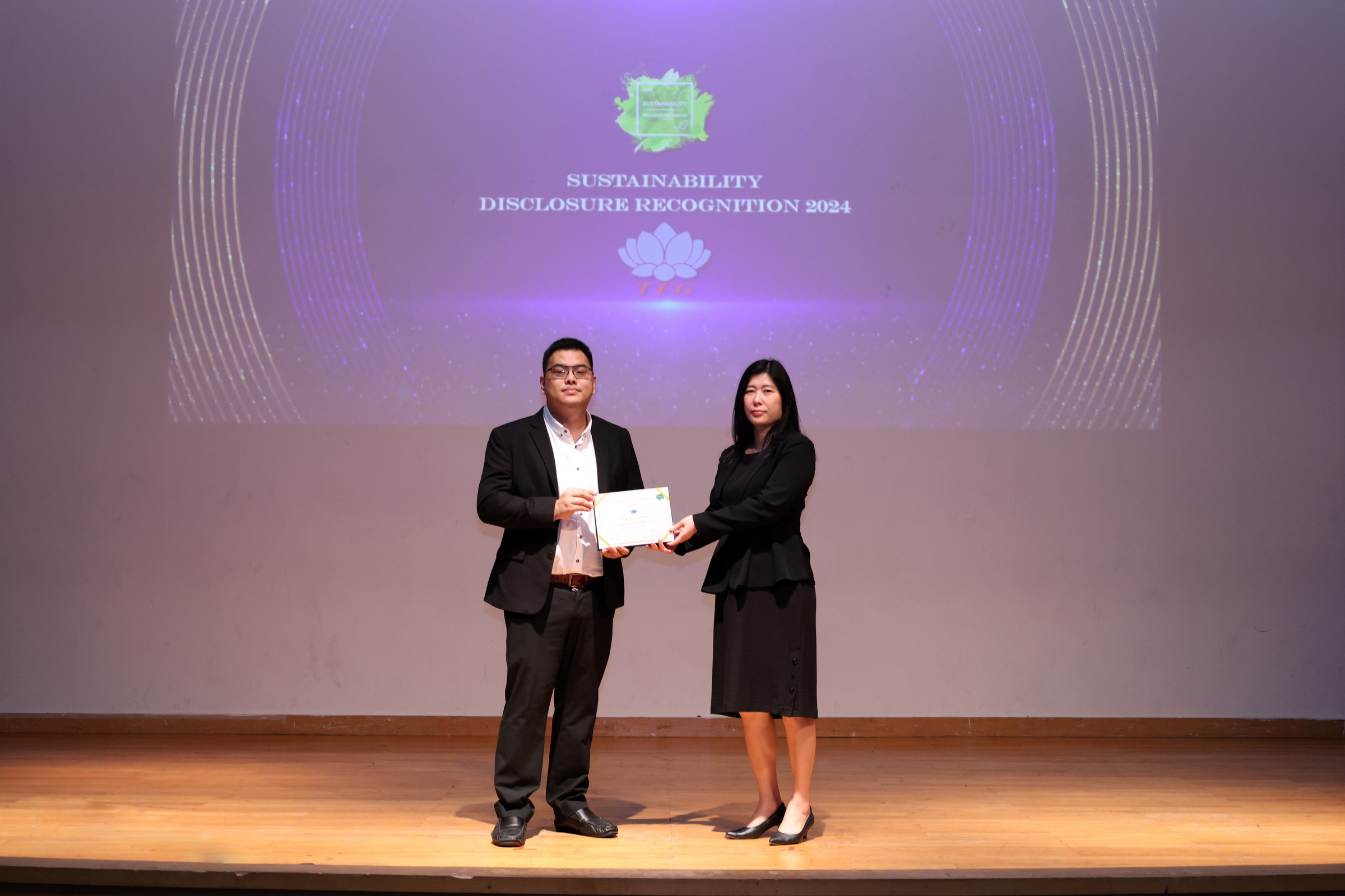"TFG" รับรางวัล Sustainability Disclosure Recognition 5 ปีซ้อน 