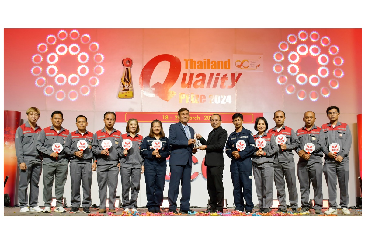 กลุ่มเหล็กสหวิริยาย้ำความเป็นผู้นำนวัตกรรมเหล็ก 2 ผลงาน QCC คว้ารางวัล Thailand Quality Prize 2024