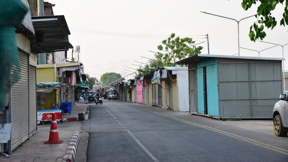 ตลาดอินโดจีนมุกดาหารเร่งจัดระเบียบพื้นที่ เตรียมเปิดใช้งานเต็มรูปแบบรับสงกรานต์