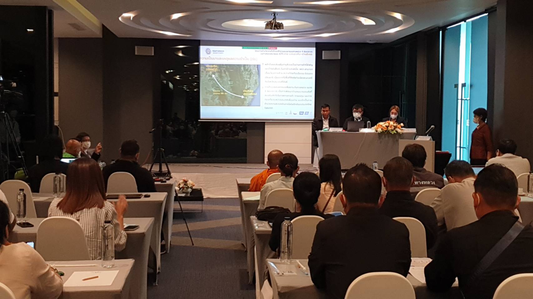ประจวบฯกรมทางหลวงเตรียมขยายถนน 4 เลน สายบ้านหนองหิน-ด่านสิงขร เตรียมพร้อมรองรับการเปิดด่านถาวร