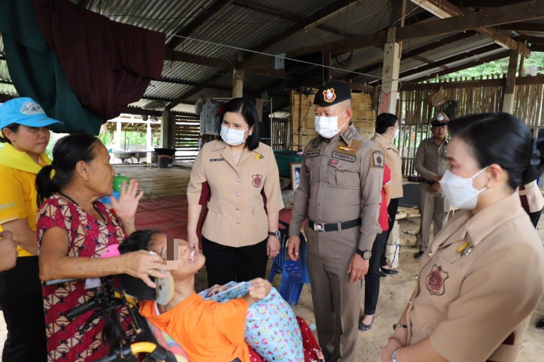 ผบช.ภ.7ตรวจเยี่ยมโครงการ “ครอบครัวตำรวจ เราไม่ทิ้งกัน”