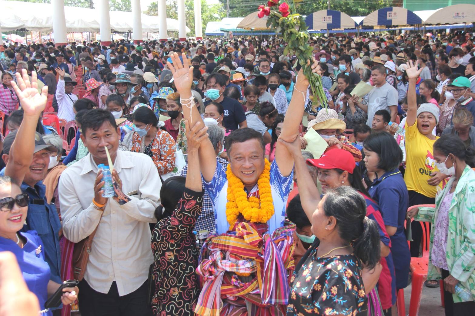   "รุ่งโรจน์" ภท. เขต 9 บุรีรัมย์ลุยหาเสียงหนุนท่องเที่ยว-ผลักดันช่องสายตะกูเป็น​ด่านถาวร