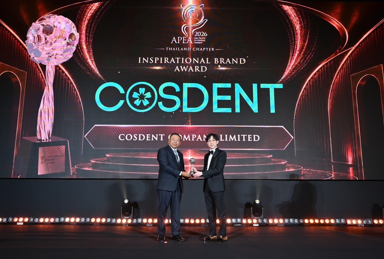 Cosdent คว้า APEA 2026 ปีที่ 4 ชู AI–Personal Butler ดันแบรนด์ทันตกรรมไทยสู่ตลาดโลก
