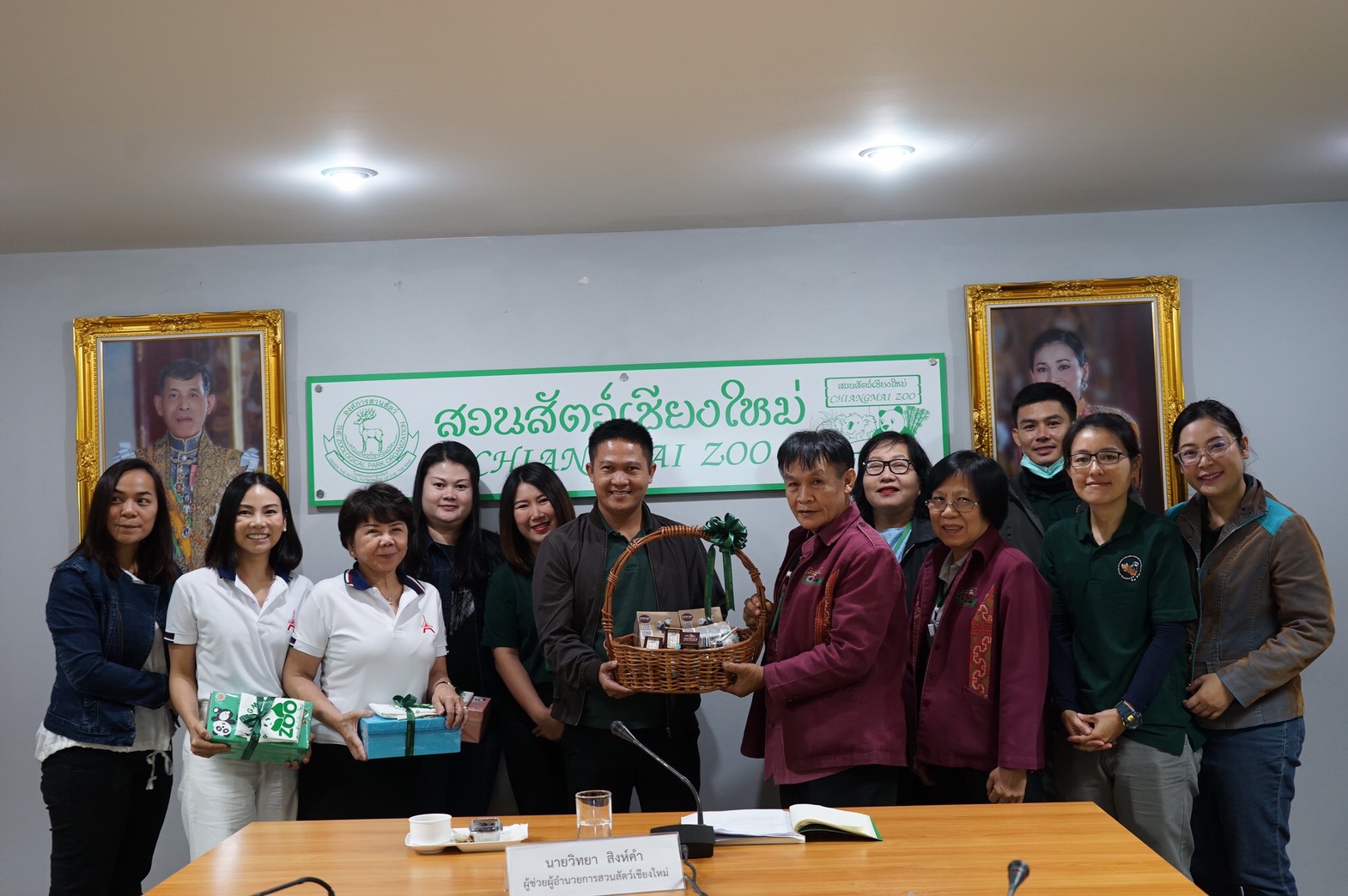 สวนสัตว์เชียงใหม่ นำกลุ่มวิสาหกิจชุมชน กลุ่มเพาะเลี้ยงชะมดเช็คและแปรรูปผลิตภัณฑ์เพชรบุรี ศึกษาดูงานต่อยอดถ่ายทอดความรู้