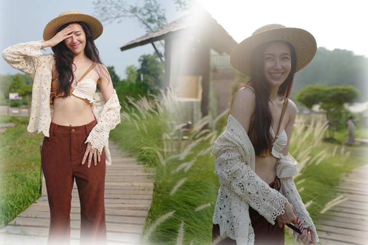 "เบลล่า ราณี"อวดภาพเที่ยวชมทุ่ง โชว์เอวบาง น่ารักสดใสปนเซ็กซี่