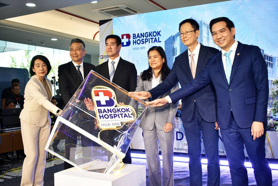 รพ.กรุงเทพหัวหินเปิดอาคารใหม่ 5 ชั้น ฉลอง 15 ปี ยกระดับบริการแพทย์ครบวงจร