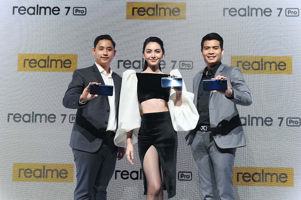 realme เปิดตัวสมาร์ทโฟนรุ่นล่าสุด "realme7 Pro"  เจาะกลุ่มคนรุ่นใหม่ 