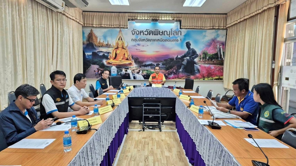 ชป. เร่งรับมือน้ำหลากลุ่มน้ำยม-น่าน เตรียมพร้อมรับสถานการณ์ในพื้นที่เสี่ยง