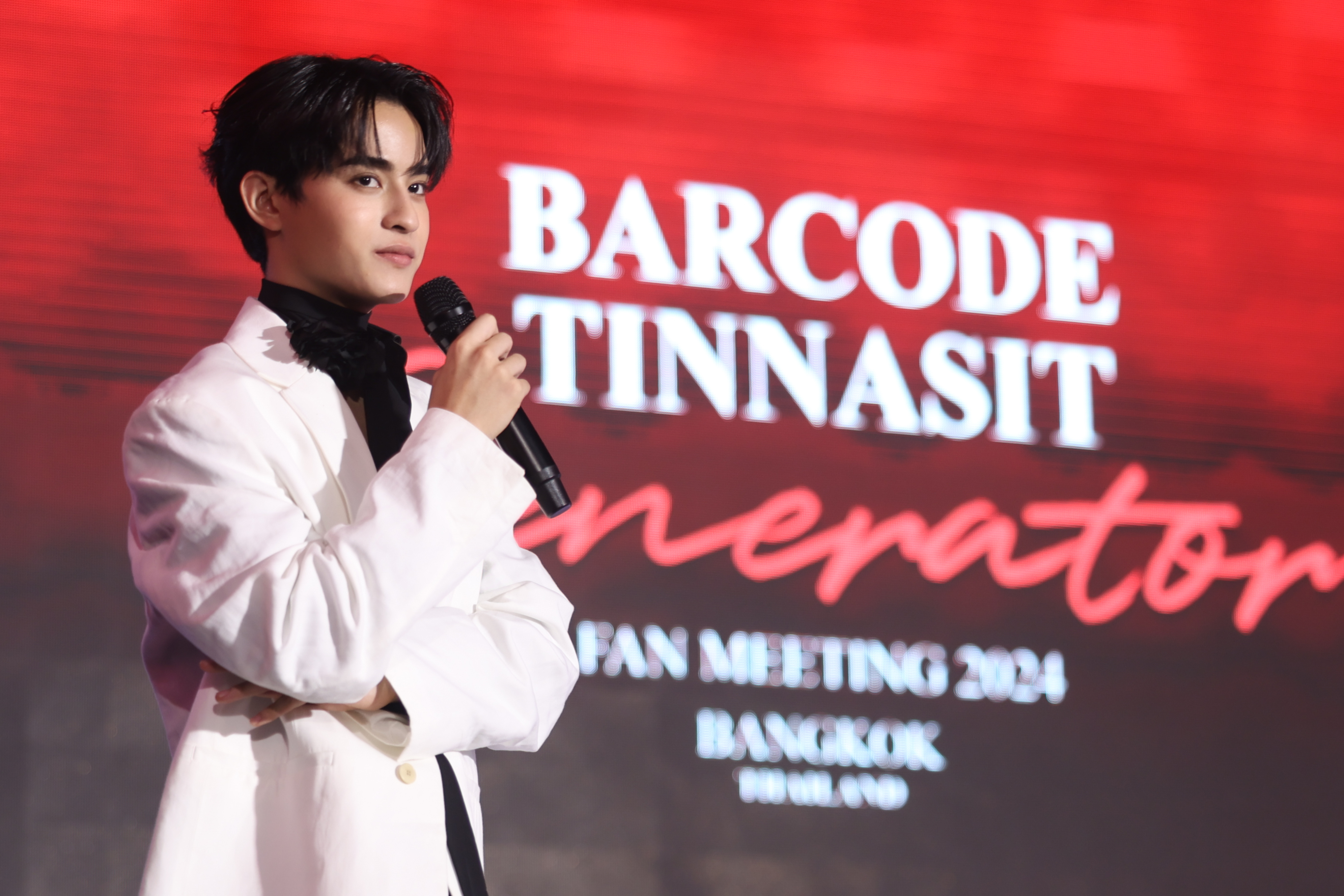  “บาร์โค้ด”  จัดเต็มโชว์ครบเครื่องในงาน  BARCODE TINNASIT “Generator” FAN MEETING 2024 BANGKOK THAILAND ออกสตาร์ทเมืองไทยประเทศแรก