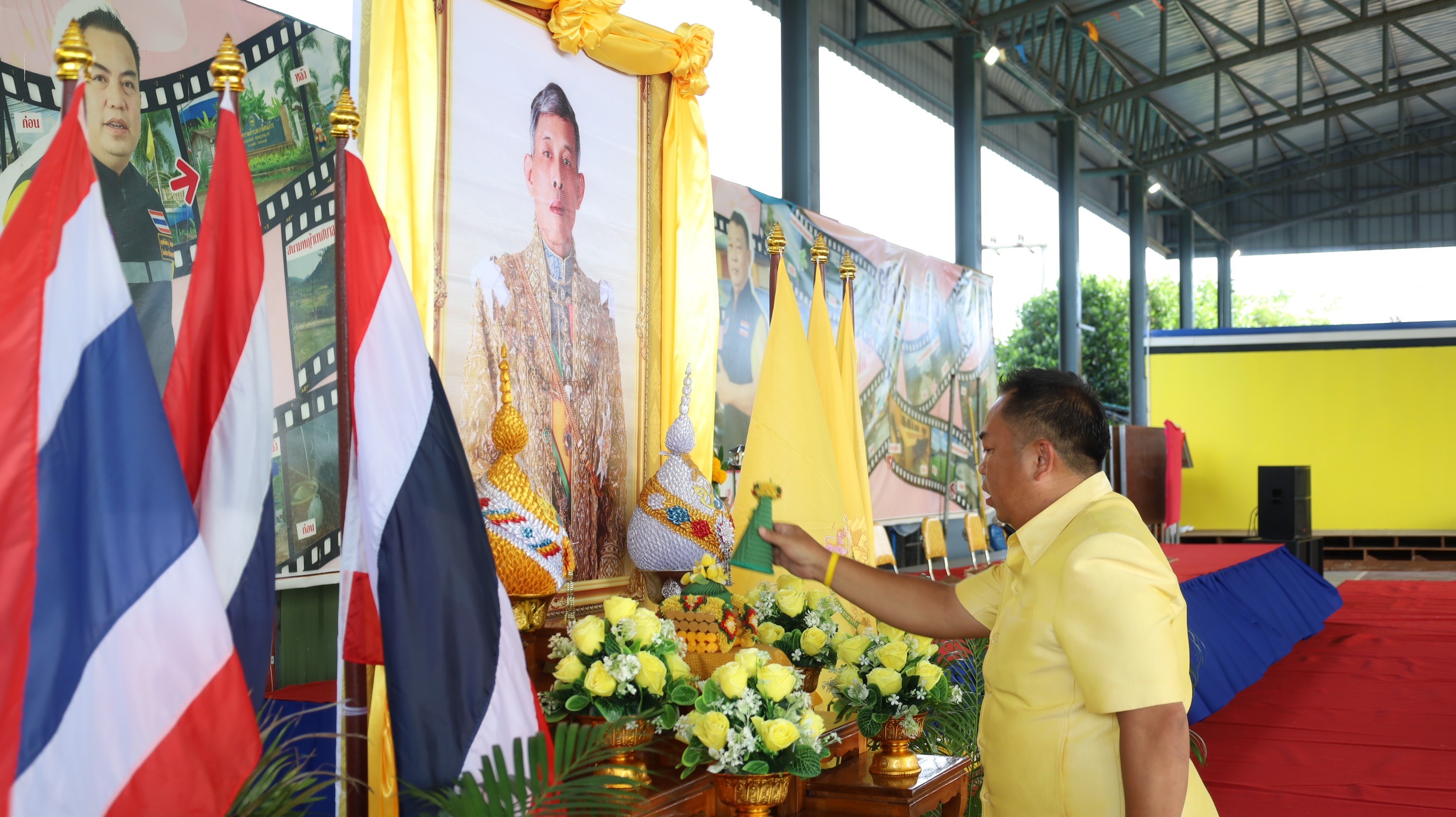 สัตหีบ เทศบาล ทหารเรือ ประชาชน จัดกิจกรรมเฉลิมพระเกียรติ ในหลวง รัชกาลที่ 10 