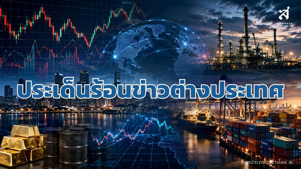 ประเด็นร้อนข่าวต่างประเทศ วันที่ 7 สิงหาคม 2569